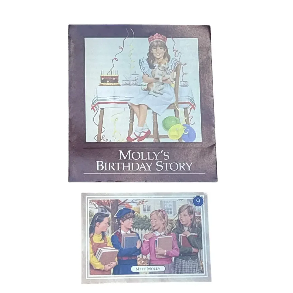 American Girl Doll Mollie Pamplets and Trading Cards